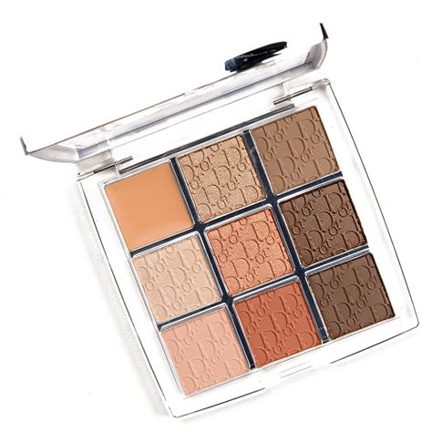 Dior Warm Neutrals (001) Backstage Eye Palette Swatches